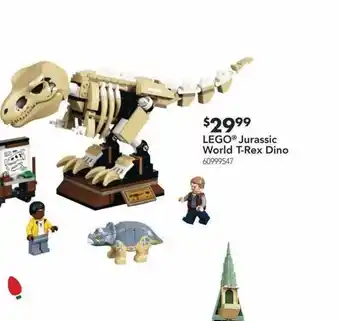 Nebraska Furniture Mart Lego Jurassic World T-rex Dino offer