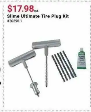 Pep Boys Slime Ultimate Tire Plug Kit offer