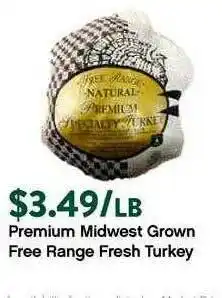 Plum Market Premium Midwest Grown Fresh Turkey offer