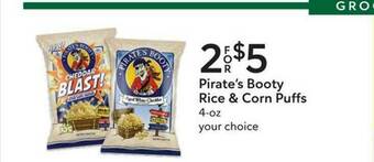 Publix Pirate's Booty Rice & Corn Puffs offer