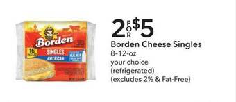 Publix Borden Cheese Singles offer