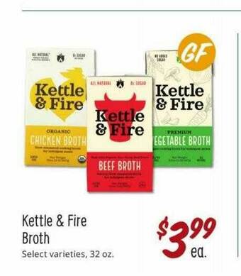 Sprouts Farmers Market Kettle &fire Broth offer