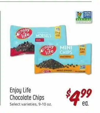 Sprouts Farmers Market Enjoy Life Chocolate Chips offer
