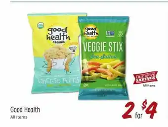 Sprouts Farmers Market Good Health offer