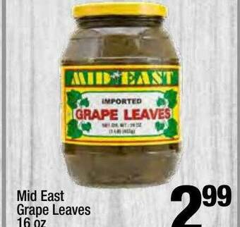 Super King Markets Mid East Grape Leaves offer