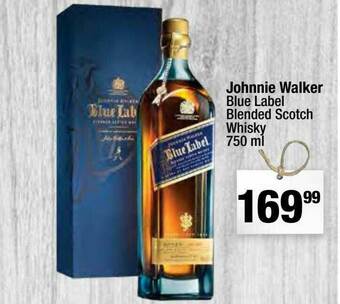 Super King Markets Johnnie Walker Blue Label Blended Scotch Whisky offer