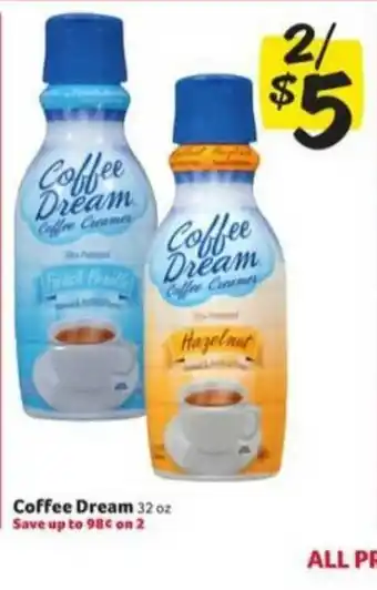 Winn Dixie Coffee Dream offer