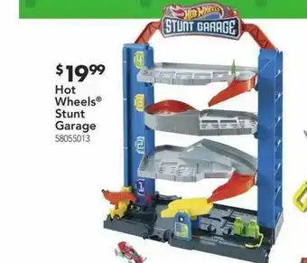 Nebraska Furniture Mart Hot Wheels Stunt Garage offer
