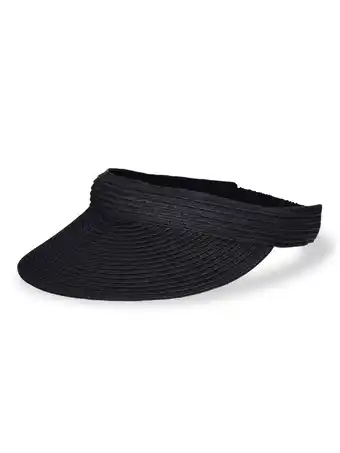 Walmart Time and Tru Women's Flat Visor, Beige offer