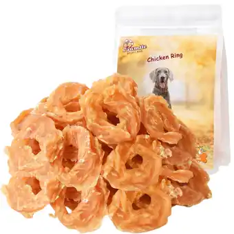 Walmart Pawmate Chicken Jerky Dog Treats, Real Dried Tenders Natural Chewy Treats for All Dogs, 23 ct Packet offer
