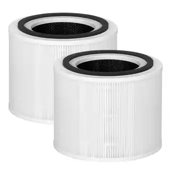 Walmart HillClean 2-Pack True HEPA Replacement Filter, Compatible with Puro Air 240, Activated Carbon, HP-14 offer