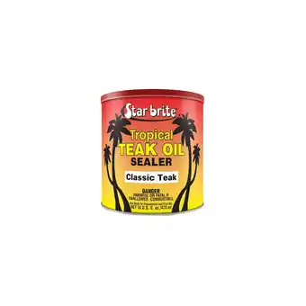 Walmart Star Brite 88016 Tropical Teak Sealer Dark Pint offer