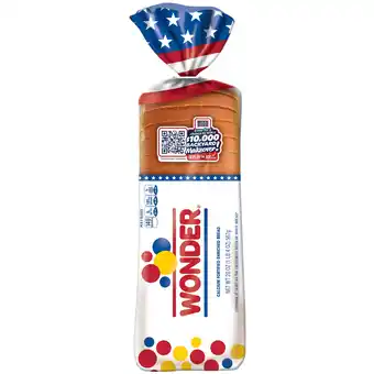 Walmart Wonder Bread Classic White Sandwich Bread, Sliced White Bread, 20 oz Loaf, Shelf-Stable offer