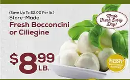 DeCicco & Sons Fresh Bocconcini or Ciliegine offer