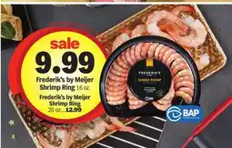 Meijer Frederik's by Meijer Shrimp Ring offer