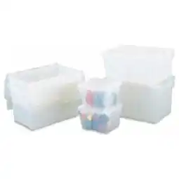 Walmart ORBIS Flipak Attached Lid Container 15-3/16L x 10-7/8W x 9-11/16H Clear offer