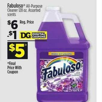Dollar General Fabuloso All-purpose Cleaner offer