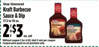 KTA Super Stores Kraft Barbecue Sauce & Dip offer
