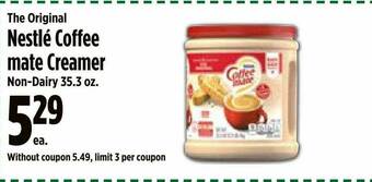 KTA Super Stores Nestlé Coffee Mate Creamer offer