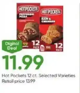 Stater Bros Hot Pockets offer