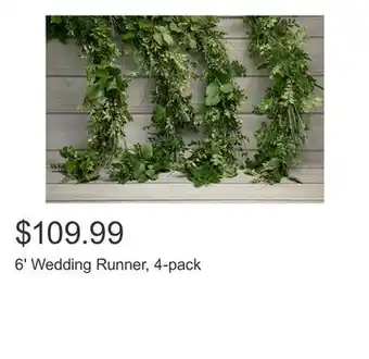 Costco 6' Wedding Runner, 4-pack offer