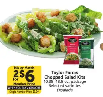 Albertsons Taylor Farms Chopped Salad Kits offer