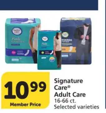 Vons Signature Care Adult Care offer