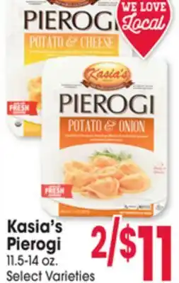 Jewel-Osco Kasia's Pierogi offer
