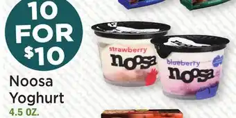 Heinen's Noosa Yoghurt offer