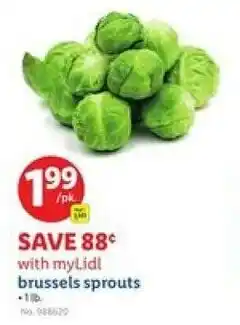 Lidl Brussels Sprouts offer