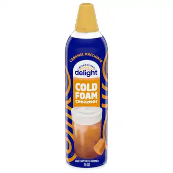 Walmart International Delight Caramel Macchiato Cold Foam Coffee Creamer, 14 oz Can offer