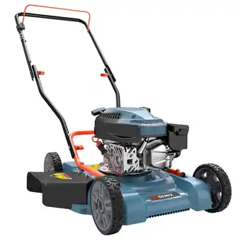 Walmart SENIX Power Lawnmower, 18in, 144cc 4-Cycle Engine, Rear Wheel Drive with Side Discharge offer