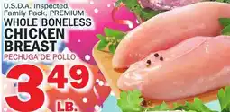 Bravo Supermarkets whole boneless CHICKEN BREAST offer