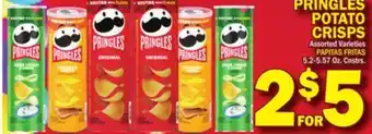 Bravo Supermarkets PRINGLES POTATO CRISPS offer