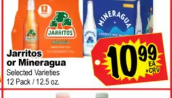 Superior Grocers Jarritos or Mineragua offer