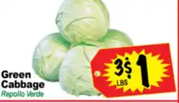 Superior Grocers Green Cabbage offer
