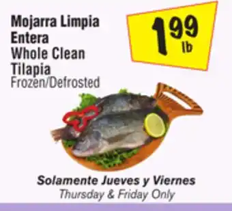 El Super Whole Clean Tilapia offer
