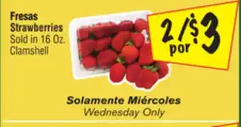 El Super Strawberries offer