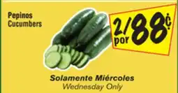 El Super Cucumbers offer