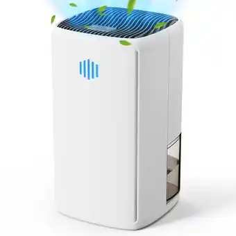 Walmart KLOUDIC Dehumidifier for Home (280 sq. ft), 37Oz Water tank,Portable and Quiet with Auto Shut Off offer