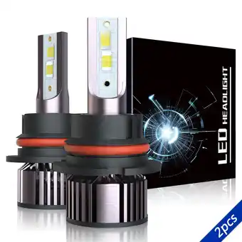 Walmart 9007 High&Low Beam for Ford Taurus 1992-2007 LED Headlight Bulbs Super Bright White 6000K 2x offer