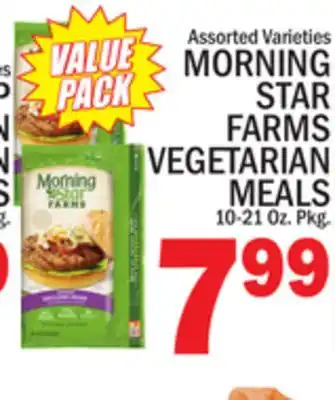 C Town MORNING STAR FARMS VEGETARIAN MEALS offer