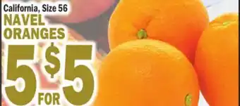 C Town NAVEL ORANGES offer