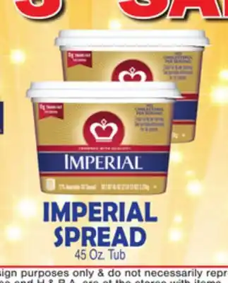 Bravo Supermarkets IMPERIAL SPREAD offer