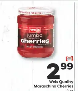 Weis Markets Weis Quality Maraschino Cherries offer