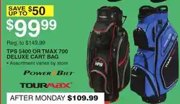 Dunham's Sports TPS 5400 OR TMAX 700 DELUXE CART BAG offer