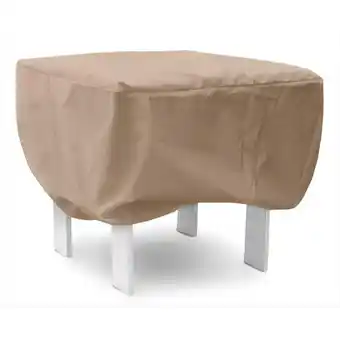 Walmart KoverRoos 44263 Weathermax 24 in. Square Table Cover, Toast - 24 L x 24 W x 15 H in offer