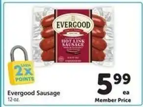 Safeway Evergood Sausage offer
