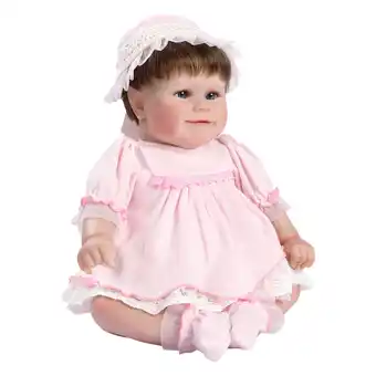 Walmart Ktaxon Reborn Baby Dolls, 24 Inch Realistic Eyes Open Doll with Accessory Set for Kids 3+ offer