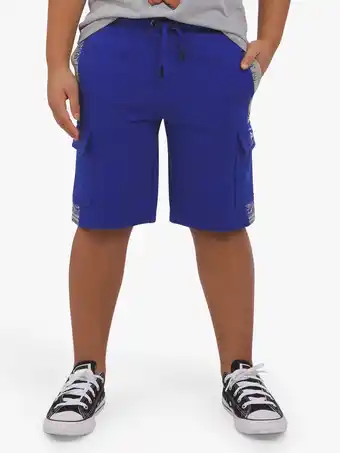 Walmart Dogg Supply Boys Pull-On Varsity Cargo Shorts, Sizes XS-XXL offer